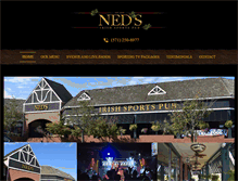 Tablet Screenshot of neddevines.com