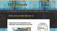 Desktop Screenshot of neddevines.ca
